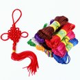 thumbnail image 2 of KAKOWELY 10 Bundles 2.5mm Rattail Cord Hand Woven Rope for Jewelry (Random Color),787.4"X0.1"X0.1", 2 of 4