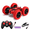 Red, variant on Q176 RC Stunt Car with Cool Lights 4WD Off-Road Vehicle 2.4Ghz Double Sided Remote Control Cars Gift Toy for Kids