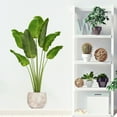 thumbnail image 4 of Adhesivo de pared de planta bonita verde en maceta creativa decoración de pared extraíble TUNC Sencillez, 4 of 5