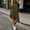 Green, variant on Ovbmpzd Black Womens Summer Dresses A-Line Sundress Mini Flowy Dresses Casual Elbow-Length Crew Neck Dresses Womens Dresses,L