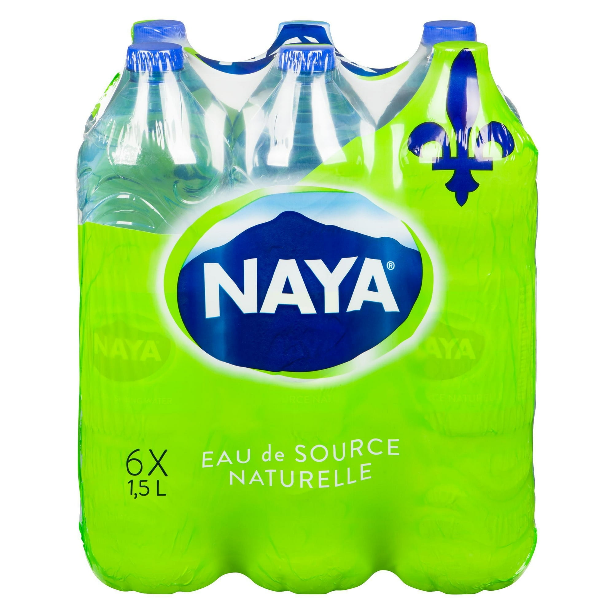 Eau de source naturelle Naya 6 x 1,5 l