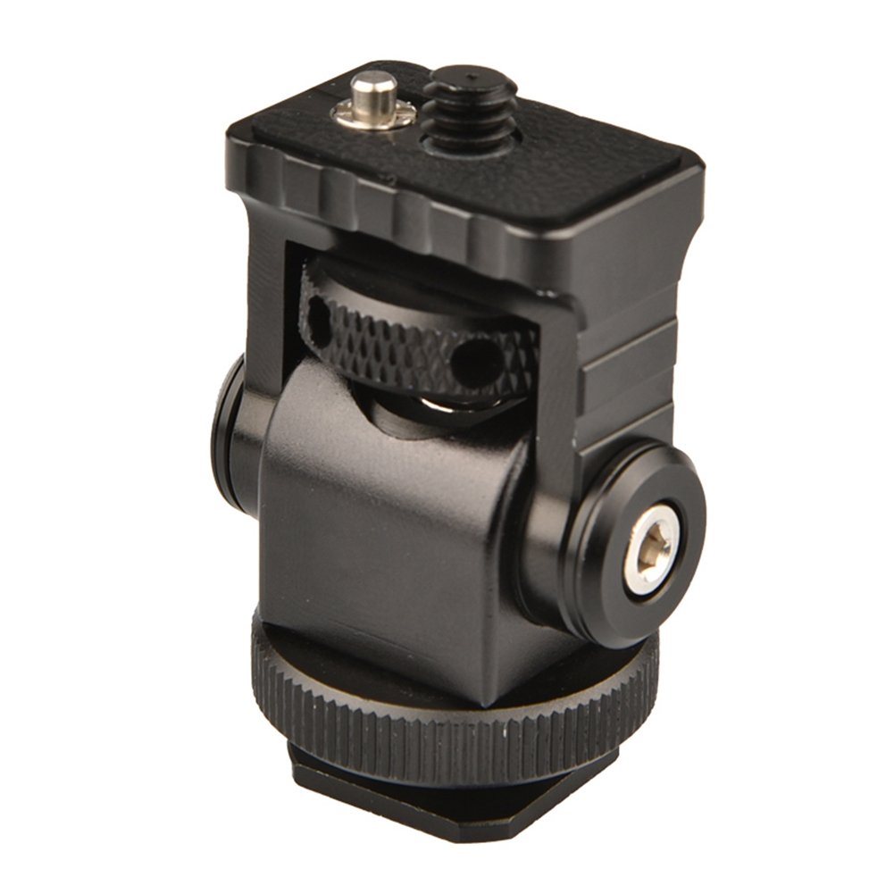 DSLR Camera Monitor Mount Adapter for 360 Adjustable Monitor Adapter