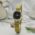thumbnail image 4 of New Women's Light Luxury Niche Simple Fashion Gold Student Quartz Watch, 4 of 7