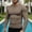 (Fashion 54)Brown, variant on Aimik Men's Muscle Fit Long Sleeve T-Shirt High Stretch Quick Dry Breathable Gym Bodybuilding Athletic Top