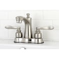 thumbnail image 2 of Kingston Brass FB7618NFL 4 in. Centerset Bathroom Faucet, Brushed Nickel, 2 of 3