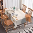 thumbnail image 5 of Nanqianyi Modern Geometric Tablecloth for Kitchen Dining,60x70 Oil-resistant Stain Proof Rectangular Table Cover, 5 of 6