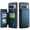 Blue, variant on for Google Pixel 8 Pro Case with Card Holder, Wallet Case for Women Men with RFID Blocking, Durable Leather Kickstand Magnetic Clasp Shockproof Phone Case for Google Pixel 8 Pro