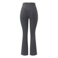thumbnail image 5 of Henpk Womens Plus Size Clearance Under 10 Women's Dri More Core Athleisure Bootcut Yoga Pants, 32" Inseam for Regular Dark Gray XL, 5 of 5