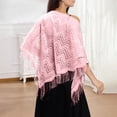 thumbnail image 1 of Elegant Lace Shawl Scarf For Bridal Wedding Evening Gown And Formal Party Versatile Triangle Wrap Wraps category, 1 of 3