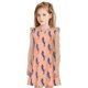 thumbnail image 1 of Fotbe Winter Skiing Adventure Vestido de Dormir para Niñas de 3 a 10 Años, Mangas Cortas, Estilo Princesa, Pijama Camisón con Mangas Voladas-X-Large, 1 of 6