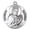 Jc-147-1mft, variant on Jeweled Cross JC-115/1MFT St. Lucy Medal