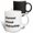 Multicolor, variant on 3drose, Current Mood - Defrosting., 11oz Two-tone Yellow Mug