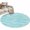 LightBLue, variant on Sea Waves Round Area Rug 3Ft Washable Small Circle Rugs for Kitchen Entryway, Summer Nautical Coastal Waves Watercolor Green Non-Slip Carpet Floor Mats Indoor Outdoor Carpet Runner Home Decor