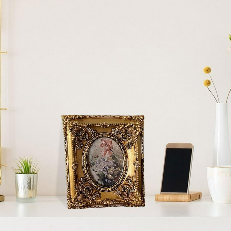 UMMH Frame Tabletop Wall Hanging Ornament Resin Picture Frame for Wedding