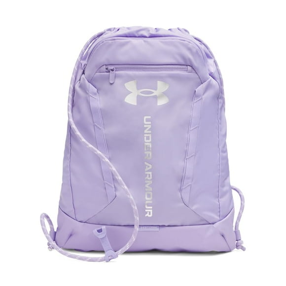 Morral Under Armour Hustle Unisex Púrpura/Plata 22L