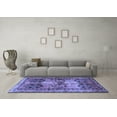thumbnail image 3 of Ahgly Company Indoor Rectangle Persian Blue Traditional Area Rugs, 5' x 8', 3 of 4