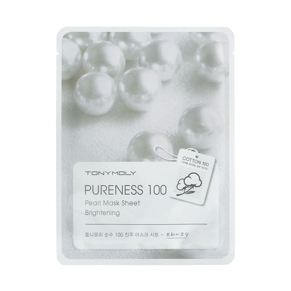 bibliotek Robe hul TonyMoly Pureness 100 Mask Sheet - Pearl (1/pack) - Walmart.com