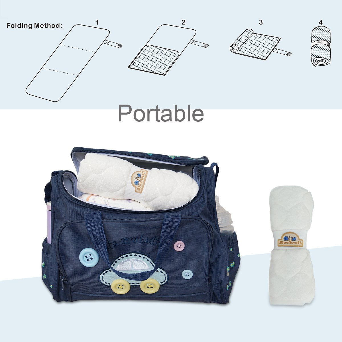 27 inch changing pad