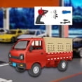 thumbnail image 1 of Coche de juguete RC 1/16 Hugo camión de juguete para practicar juguete de aprendizaje vehículo de dibujos animados Rojo, 1 of 10