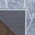 thumbnail image 3 of Nourison New Concept Washables Modern Trellis Indoor Rug Blue 9'2" x 12', 3 of 9