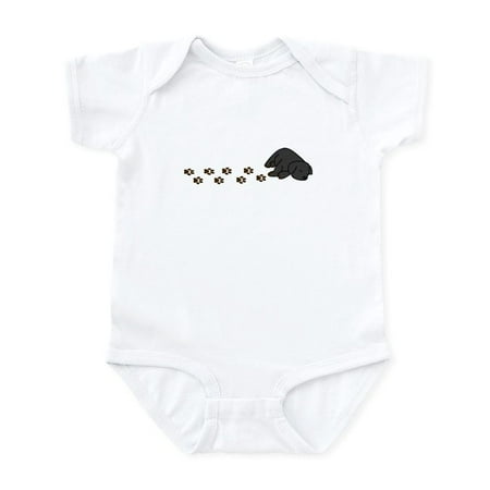 

CafePress - Muddy Black Lab - Baby Light Bodysuit Size Newborn - 24 Months