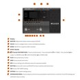 thumbnail image 4 of MOOER GE150 Ampli Modélisation & Pédale Multi-Effets 55 Modèles Amplificateurs 151 Effets 80s Looper 40 Rythmes Tambour 10 Fonctions Metronome Tap Tempo OTG, 4 of 7