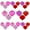 Pink/Hot Pink/Red, variant on Zrbywb Valentines Day Decor Gift Decorations Gifts 24Pcs Heart Valentine'S Ornaments Day Valentine Hangs