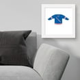 thumbnail image 4 of Gallery Pops NHL - New York Rangers - Home Uniform Front Wall Art, White Framed Version, 12" x 12", 4 of 5