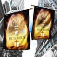 thumbnail image 4 of He is risen, Lion And Lamb Easter Flag - House Flag (29.5" x 39.5"), 4 of 9