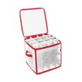 thumbnail image 4 of pitrice PP Plastic Folding Christmas Ornament Storage Box With Adjustable Dividers Easy To Store And Stackable For Savings, 4 of 6