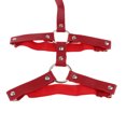 thumbnail image 4 of Cinturón de Liga Atractivo Del Arnés de Cuero de Las Mujeres Cintura Ajustable Cinturón de de La Pierna rojo Macarena Cinturón de arnés para el cuerpo de la mujer, 4 of 8