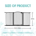 thumbnail image 3 of Super Wide Safety Gate for Home, Walk - Through, Pressure & Hardware Mounted, 3 of 9