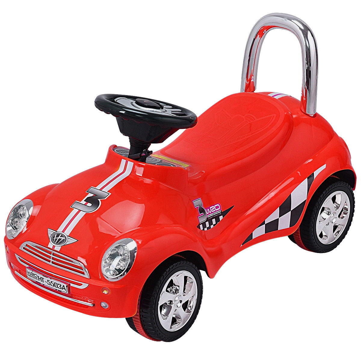 red plastic car for toddlers