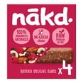 thumbnail image 1 of Barra de frutos secos y nueces Nakd frambuesa 4 pzas de 35 g c/u, 1 of 4