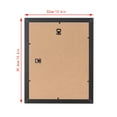 thumbnail image 2 of Meframe 2PACK 11x14 Wooden Picture Frame, Matted to 8x10 Wall Photo Frame, Black, 2 of 6