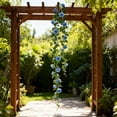 thumbnail image 4 of yulier 6.56 FT Artificial Rose Garland, Spring Garland Faux Roses Vines Floral Garland Wedding Backdrop Arch Wall Indoor Outdoor Decoration Holiday Party Table Runner Home Mantel Decor, 4 of 6