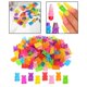 thumbnail image 5 of 50 piezas abalorios de uñas de oso de resina BLESIY Color fabricación decoración de uñas, 5 of 8