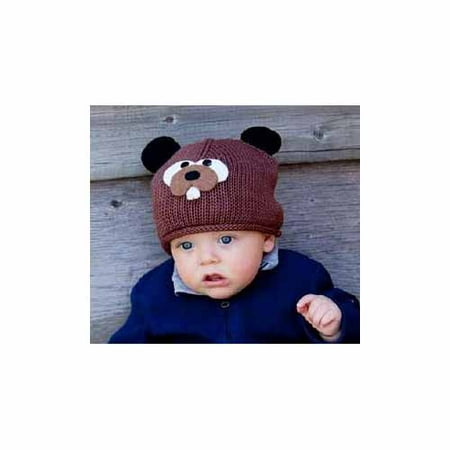 Kids Barkley The Beaver Beanie by Knitwits - A620K