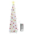 thumbnail image 1 of Árbol de Navidad HISFFOG preiluminado, 1,5 m, con 50 luces de colores, 1 of 8