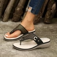 thumbnail image 3 of Mepaouo Orthopedic Sandals for Women Casual Wedge Flip Flops Open Toe Non Slip Summer Beach Shoes, 3 of 6
