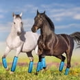 thumbnail image 1 of Breathable Mesh Fly Boots for Horses Complete Leg Gear Set for Riding and Turnout Stable Accessories, 1 of 4