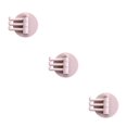 thumbnail image 1 of yingyy 1/2/3/5 Seamless Adhesive Hook Strong Bearing Capacity 3in1 Stick Hooks Hanging Rack Wall-Mounted Key Holder Towel Storage Racks Pink 3PCS, 1 of 6