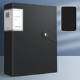 thumbnail image 1 of A4 Display Bookbinder With Plastic Sleeves 40/60/100 Pockets Art Portfolio Presentationbinder Portfolio Folder Display Book With Clear Sheet For Artwork Photo Document,Folder*1 Clearance, 1 of 9