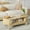 Oak, variant on Fluted Coffee Table with Storage, Mid-Century Modern Coffee Table for Living Room with 2 Flip-Top Hidden Space, Oak