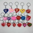 thumbnail image 5 of Amaiiu Key Chain Lovely PVC Originality Soft Colorful Keys Ring Durable Charming Fascinating Pendant Ornament Backpack Exquisite 3, 5 of 6