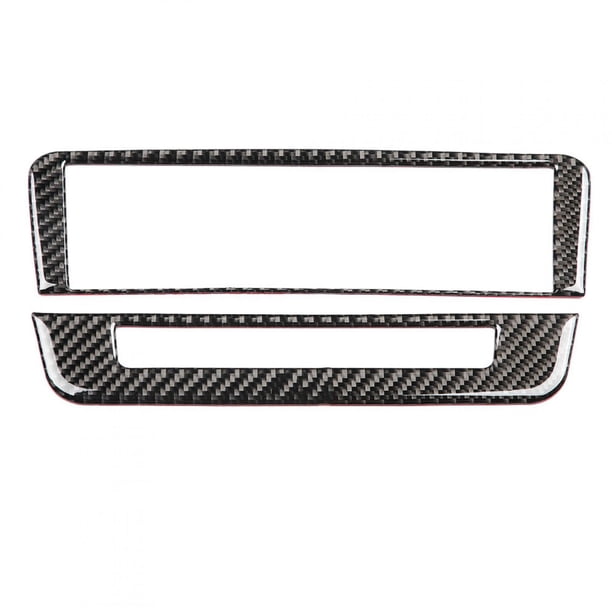 Embellecedor De Panel De Aire Acondicionado, 2 Unids/set, Marco De Cubierta De Panel De CD De Fibra De Carbono, Reemplazo Autoadhesivo Colorfast Para Clase B Para Coche YLSHRF Air Conditioning Trim for Mercedes Benz