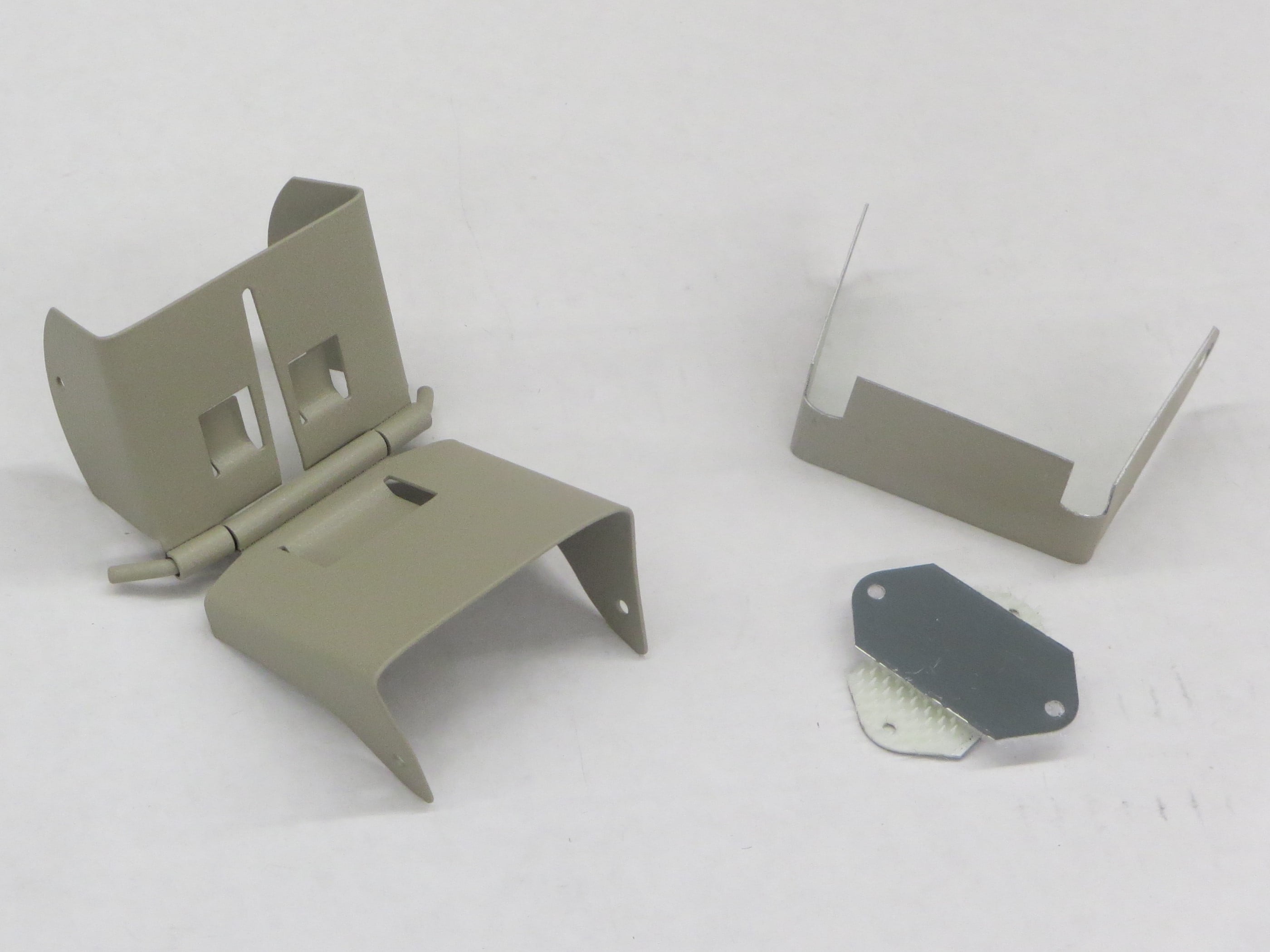 Downspout Extension Flip-Up Hinge for 2x3 B Style (2X3 B, CLAY)