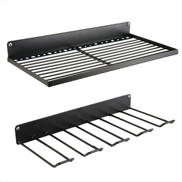 Estante de Pared para Almacenamiento de Herramientas Eléctricas Manuales, Estante Flotante para Herramientas Colgante, Estante para Taladro Eléctrico, para Taller y Garaje