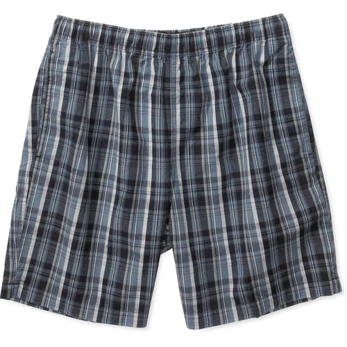 Puritan Men's Plaid Weekend Shorts