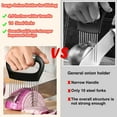thumbnail image 5 of Clearance Vegetable Cutter Onion Holder For Slicing Slicer Onion Cutter For Slicing Stainless Onions Slice Holder Slicer Vegetable Cutter For Potato And Tomato Eg Black, 5 of 8